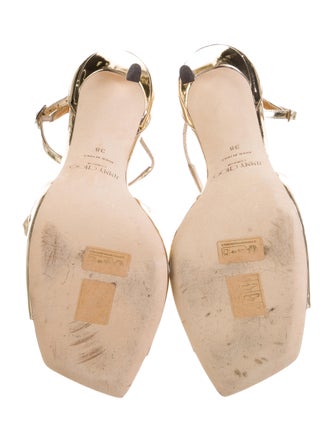 Jimmy Choo Patent Leather Gladiator Sandals