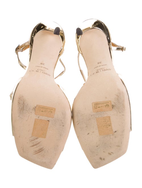 Jimmy Choo Patent Leather Gladiator Sandals