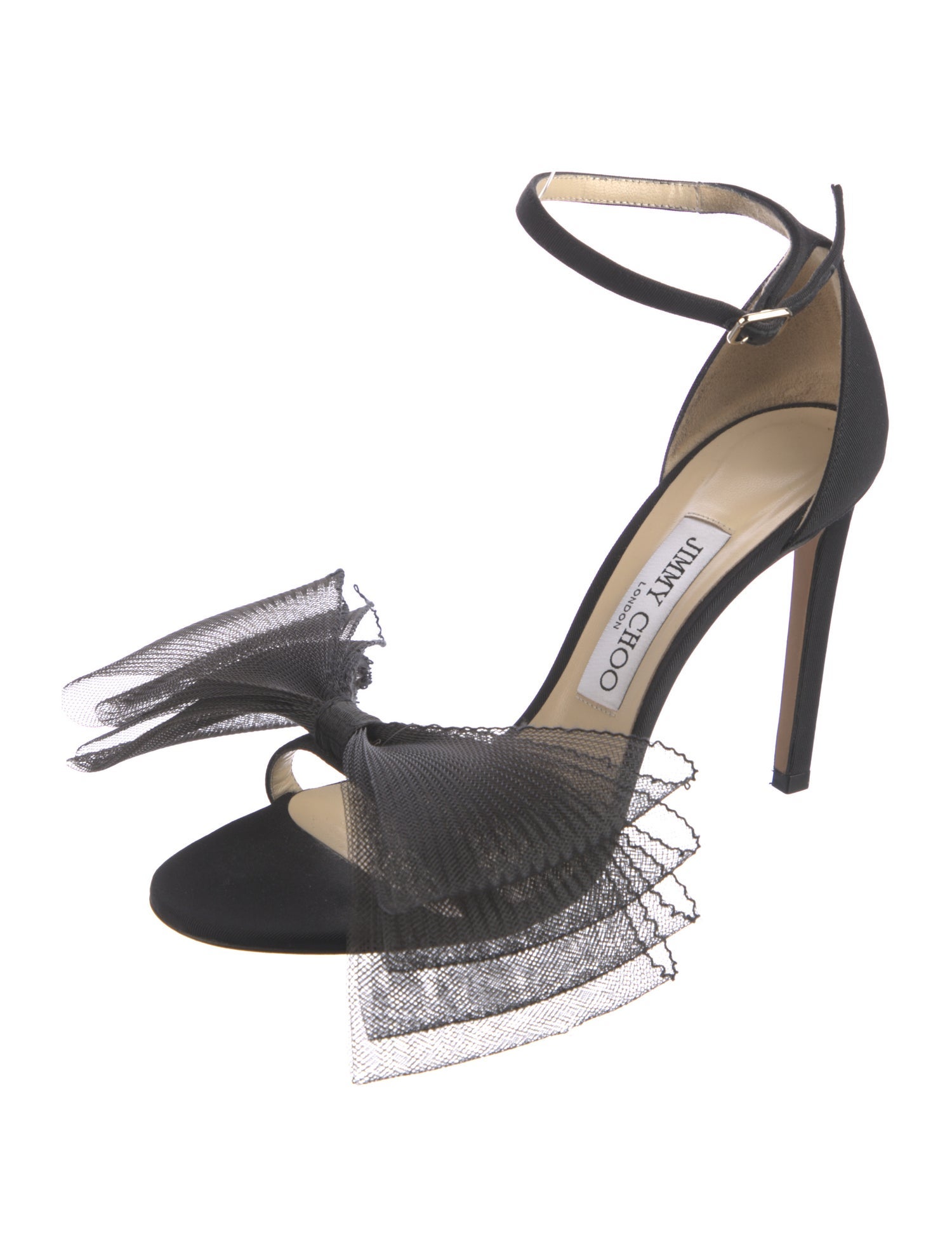 Jimmy Choo Bow Accents Sandals