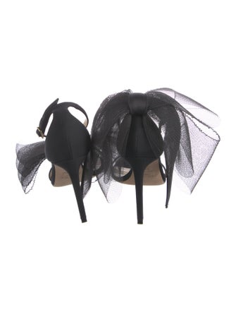 Jimmy Choo Bow Accents Sandals