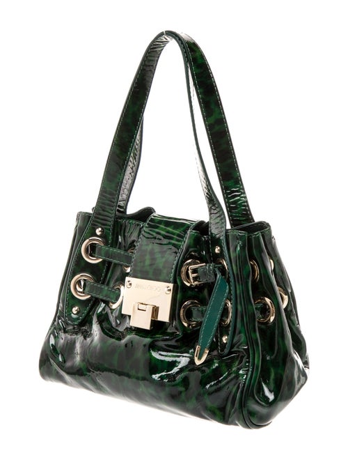 Jimmy Choo Patent Leather Top Handle Bag