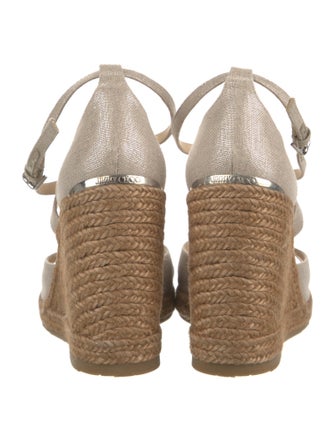 Jimmy Choo Glitter Accents Sandals