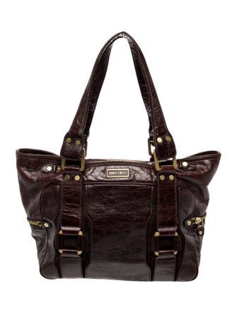 Jimmy Choo Leather Shoulder Bag