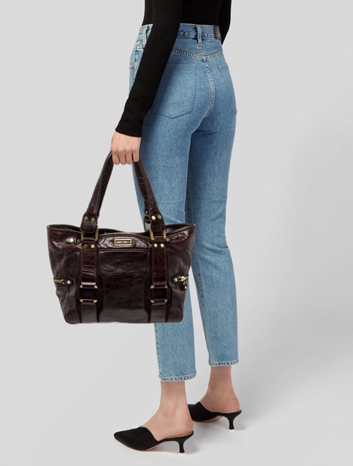 Jimmy Choo Leather Shoulder Bag