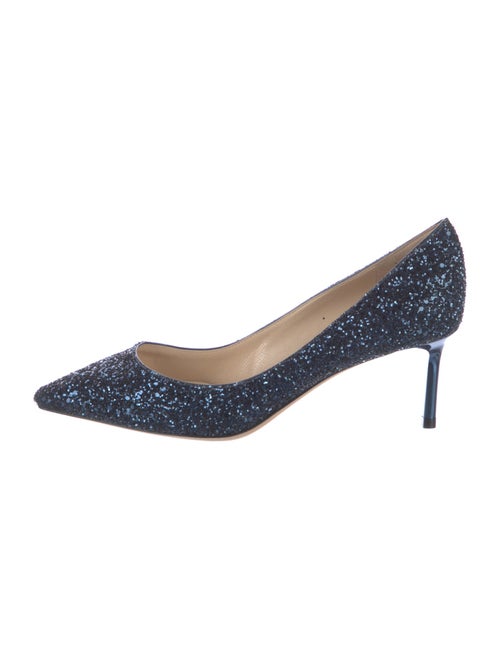 Jimmy Choo Glitter Glitter Accents Pumps