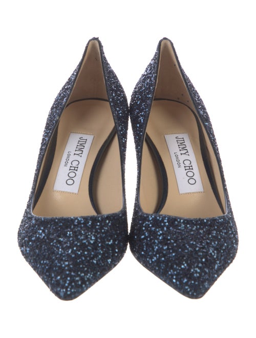 Jimmy Choo Glitter Glitter Accents Pumps