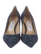 Jimmy Choo Glitter Glitter Accents Pumps