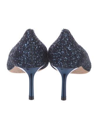 Jimmy Choo Glitter Glitter Accents Pumps