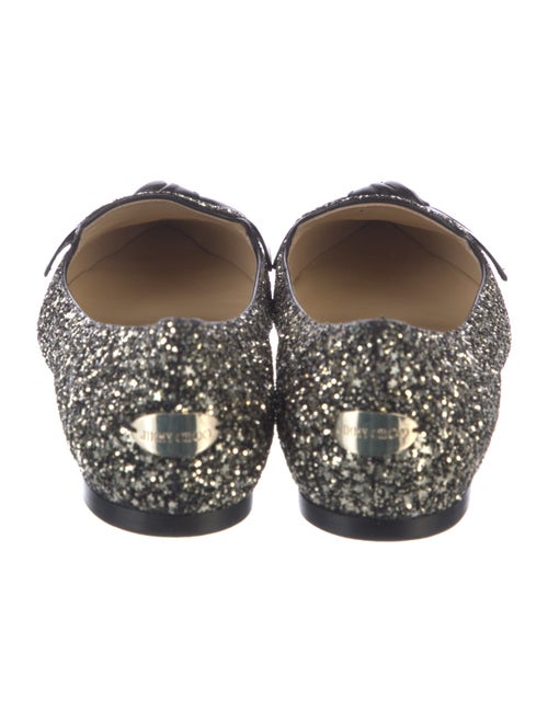 Jimmy Choo Glitter Glitter Accents Loafers