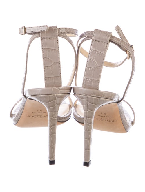 Jimmy Choo Crocodile Sandals