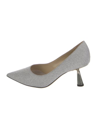 Jimmy Choo Glitter Glitter Accents Pumps