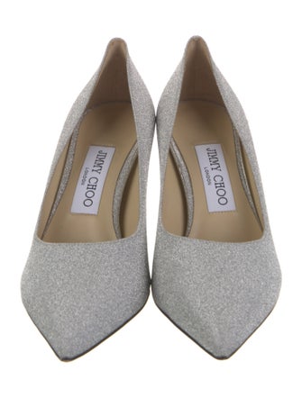 Jimmy Choo Glitter Glitter Accents Pumps