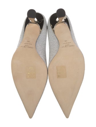 Jimmy Choo Glitter Glitter Accents Pumps