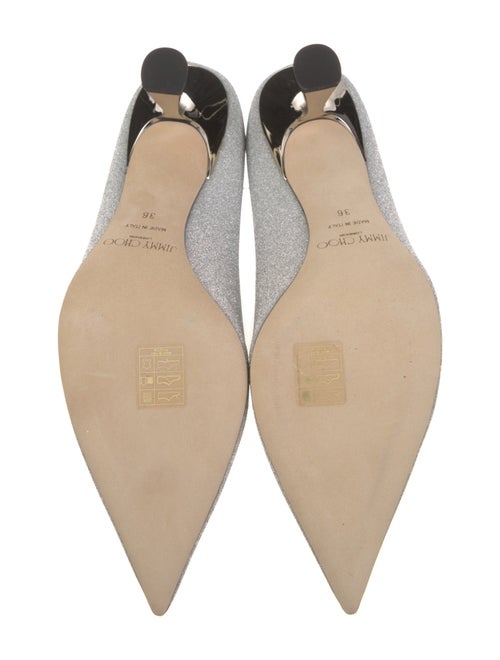 Jimmy Choo Glitter Glitter Accents Pumps