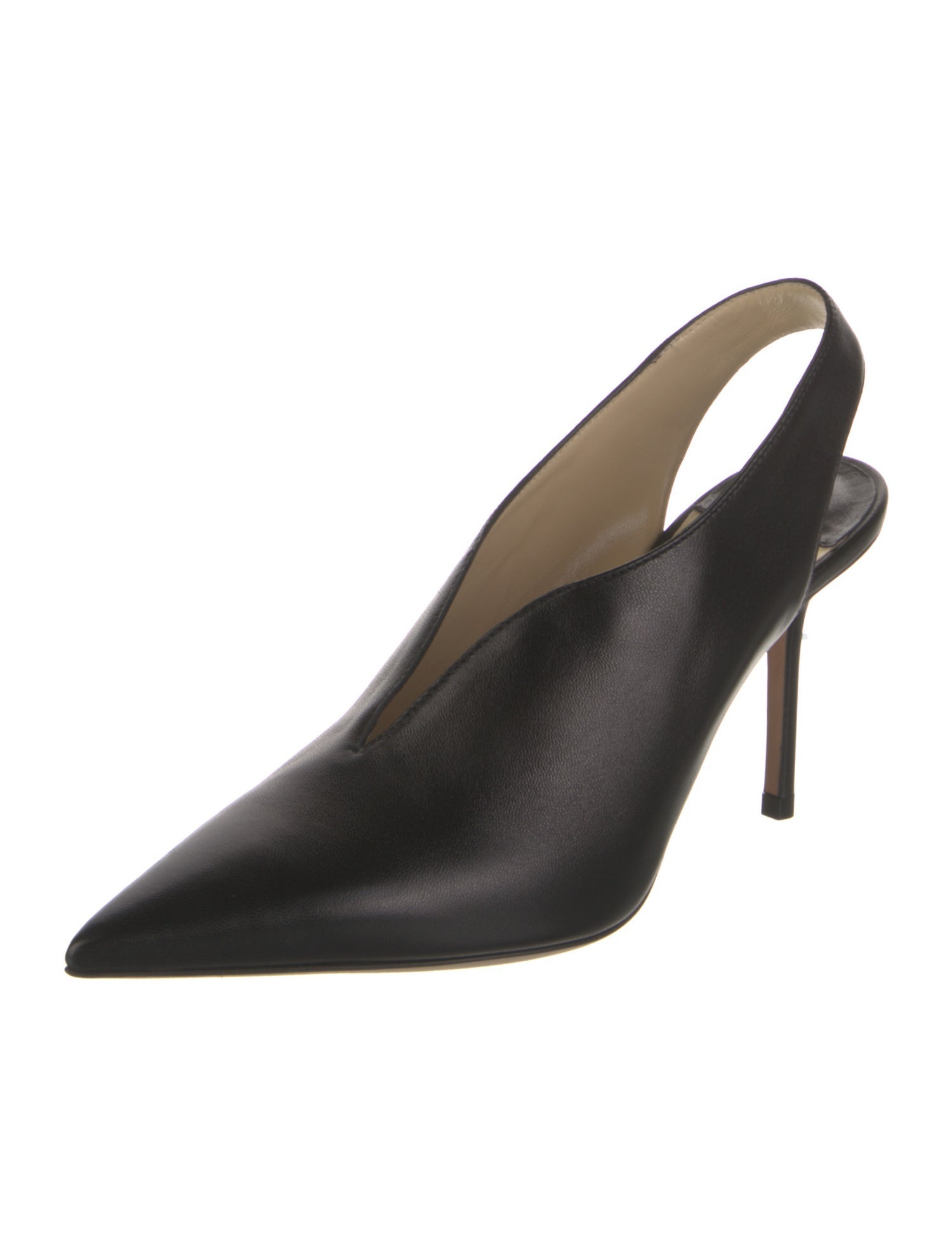 Jimmy Choo Leather Slingback Pumps