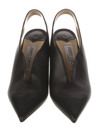 Jimmy Choo Leather Slingback Pumps