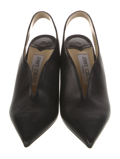 Jimmy Choo Leather Slingback Pumps