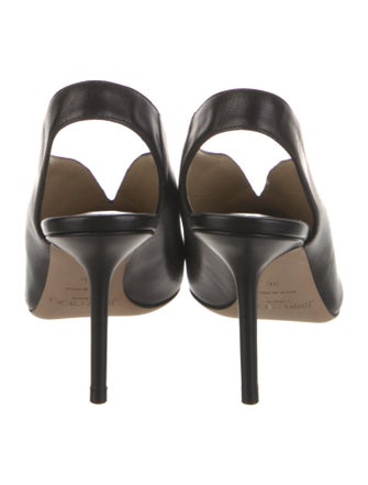 Jimmy Choo Leather Slingback Pumps