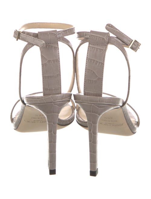 Jimmy Choo Alligator Sandals