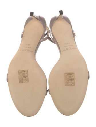 Jimmy Choo Alligator Sandals