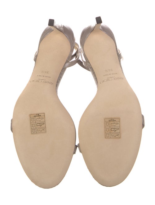 Jimmy Choo Alligator Sandals