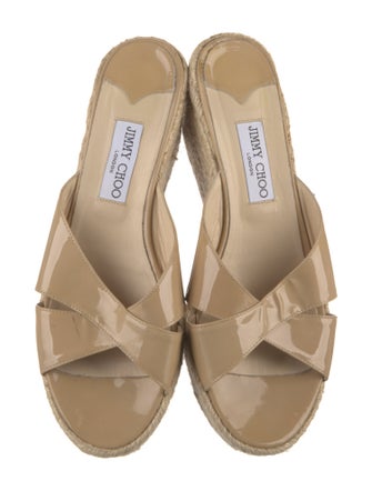 Jimmy Choo Patent Leather Espadrilles