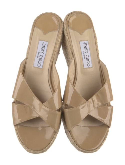 Jimmy Choo Patent Leather Espadrilles