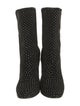 Jimmy Choo Suede Studded Accents Boots