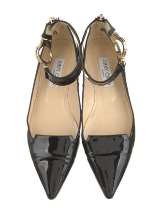 Jimmy Choo Patent Leather Flats