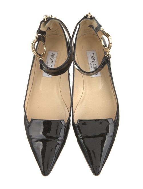 Jimmy Choo Patent Leather Flats