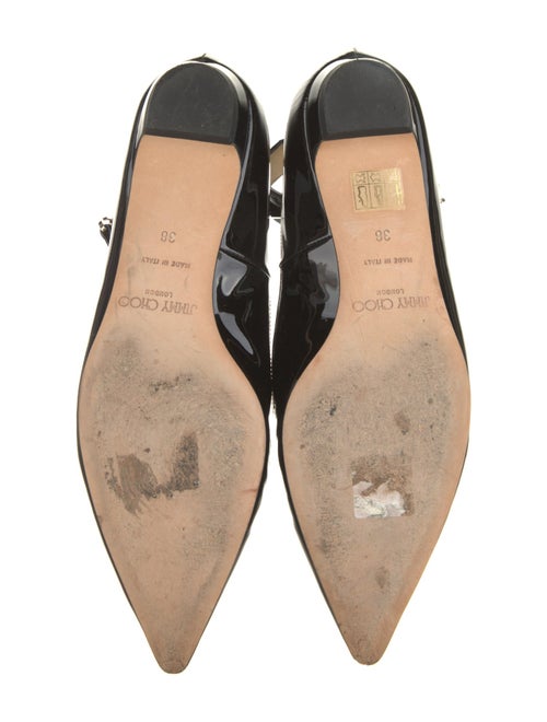 Jimmy Choo Patent Leather Flats