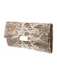 Jimmy Choo Snakeskin Clutch