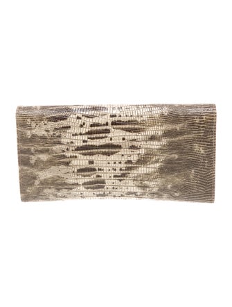 Jimmy Choo Snakeskin Clutch