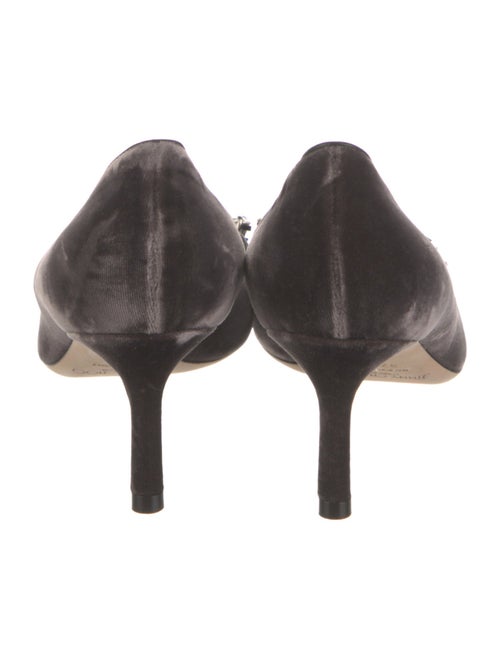 Jimmy Choo Velvet Pumps