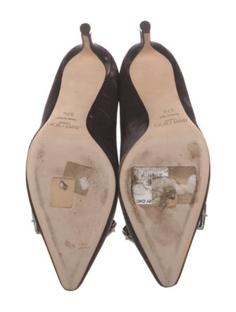 Jimmy Choo Velvet Pumps