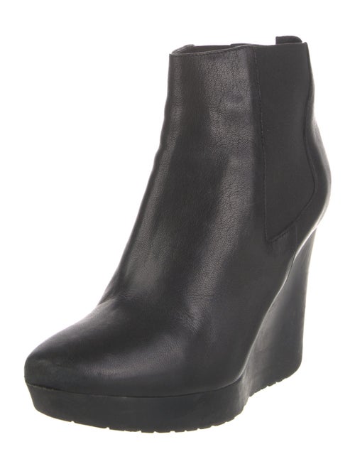 Jimmy Choo Leather Beaded Accents Chelsea Boots