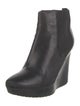 Jimmy Choo Leather Beaded Accents Chelsea Boots