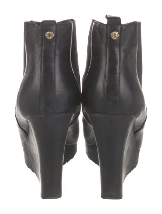 Jimmy Choo Leather Beaded Accents Chelsea Boots