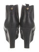 Jimmy Choo Leather Beaded Accents Chelsea Boots
