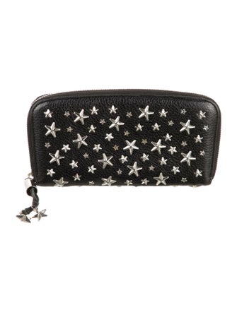 Jimmy Choo Leather Printed Wallet