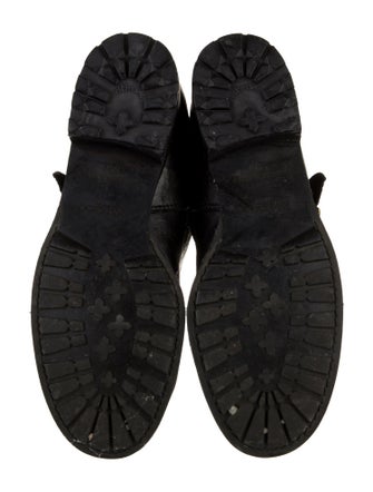 Jimmy Choo Leather Moto Boots