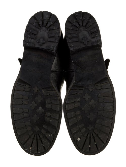 Jimmy Choo Leather Moto Boots