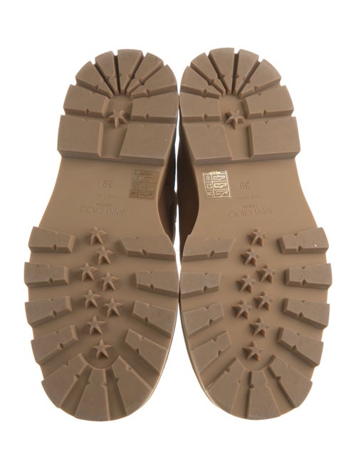 Jimmy Choo Suede Crystal Embellishments Chelsea Boots