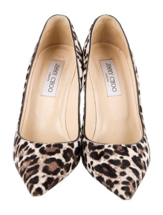 Jimmy Choo Ponyhair Animal Print Pumps