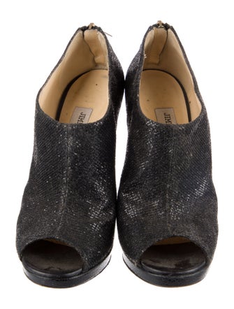Jimmy Choo Glitter Glitter Accents Pumps