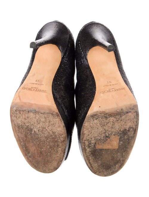 Jimmy Choo Glitter Glitter Accents Pumps