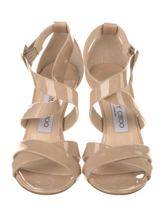 Jimmy Choo Patent Leather Sandals
