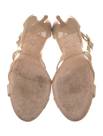 Jimmy Choo Patent Leather Sandals