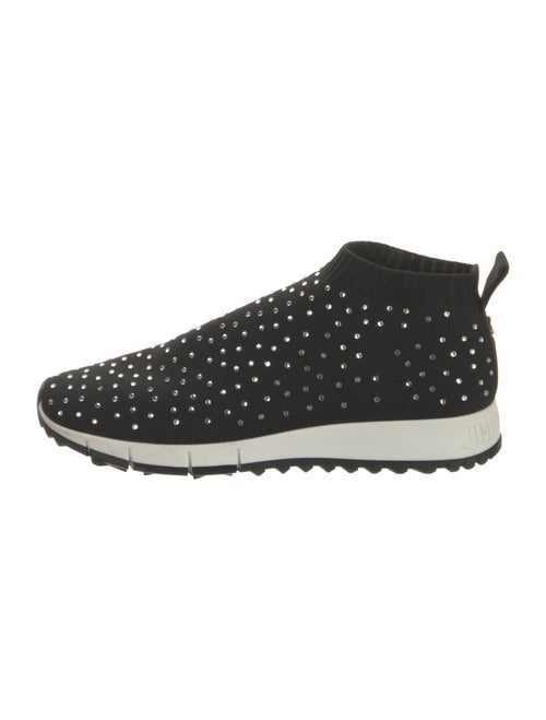 Jimmy Choo Crystal Embellishments Sock Sneakers