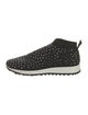 Jimmy Choo Crystal Embellishments Sock Sneakers